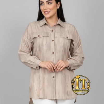 شومیز گازوئیلی نخی نقابدار