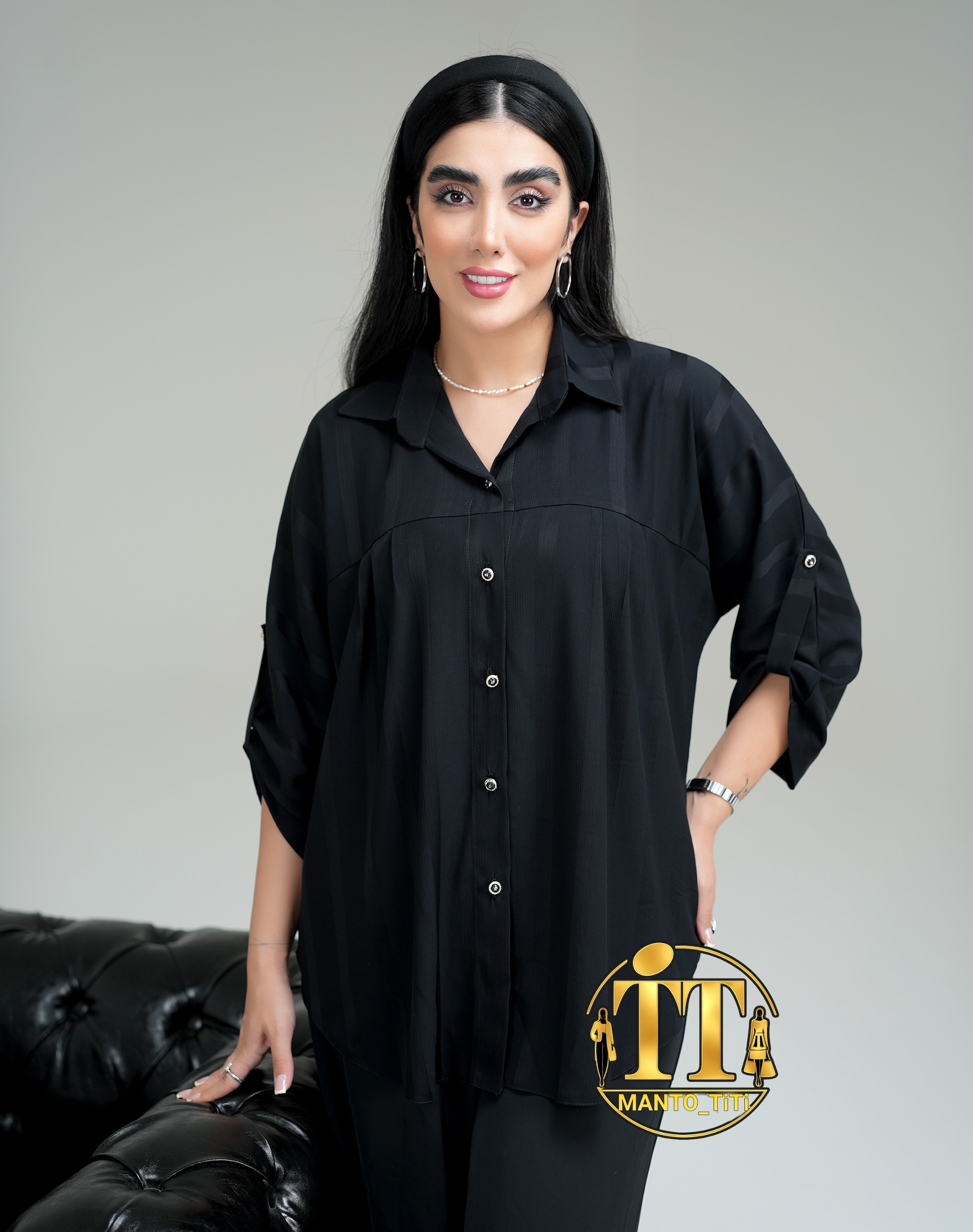 شومیز جلو ساسوندار